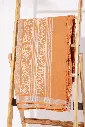Brown Mustard Linen BP Saree