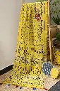 Yellow Chanderi Silk Concept saree