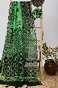 Emerald Chanderi Silk Concept Saree