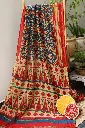 Patola Chanderi Silk by Cotton Saree