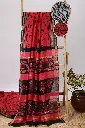 Blush Pink Chanderi Silk by Cotton Saree