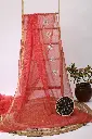 Atomic Red Kota Doria BP Concept Saree