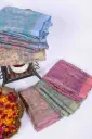 Satin Neelgiri digital Printed Sari