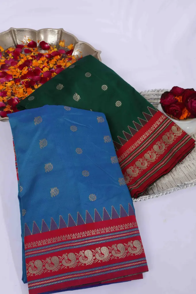 Paithani MeeraBai Soft Silk Sari