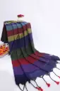 Rangini Multicolour CottonSilk Saree