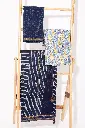 IndigoChanderi Silk Blue Iris BP Sari