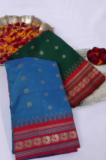 Paithani MeeraBai Soft Silk Sari