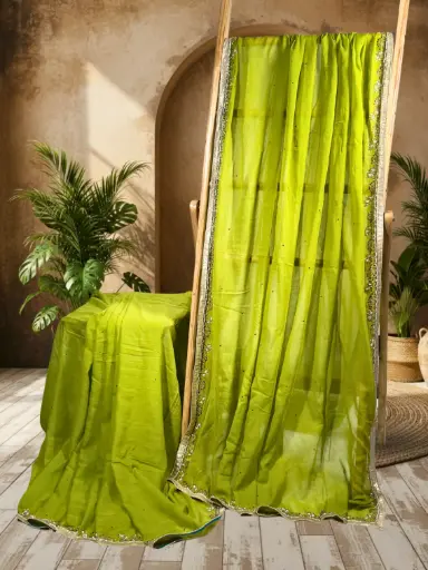 [SKU - HMCS 91] Heena Mullmul Concept Saree